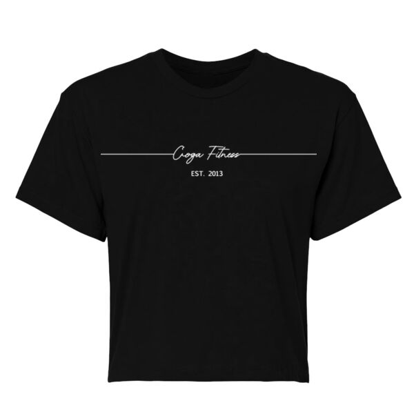 SCRIPT LINE - WOMEN'S CROP T-SHIRT Thumbnail