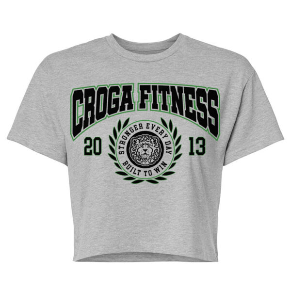 COLLEGE TOWN - WOMEN'S CROP T-SHIRT - $KWTV72$ Thumbnail