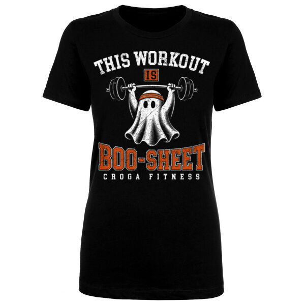 BOO-SHEET - WOMEN'S FITTED T-SHIRT Thumbnail